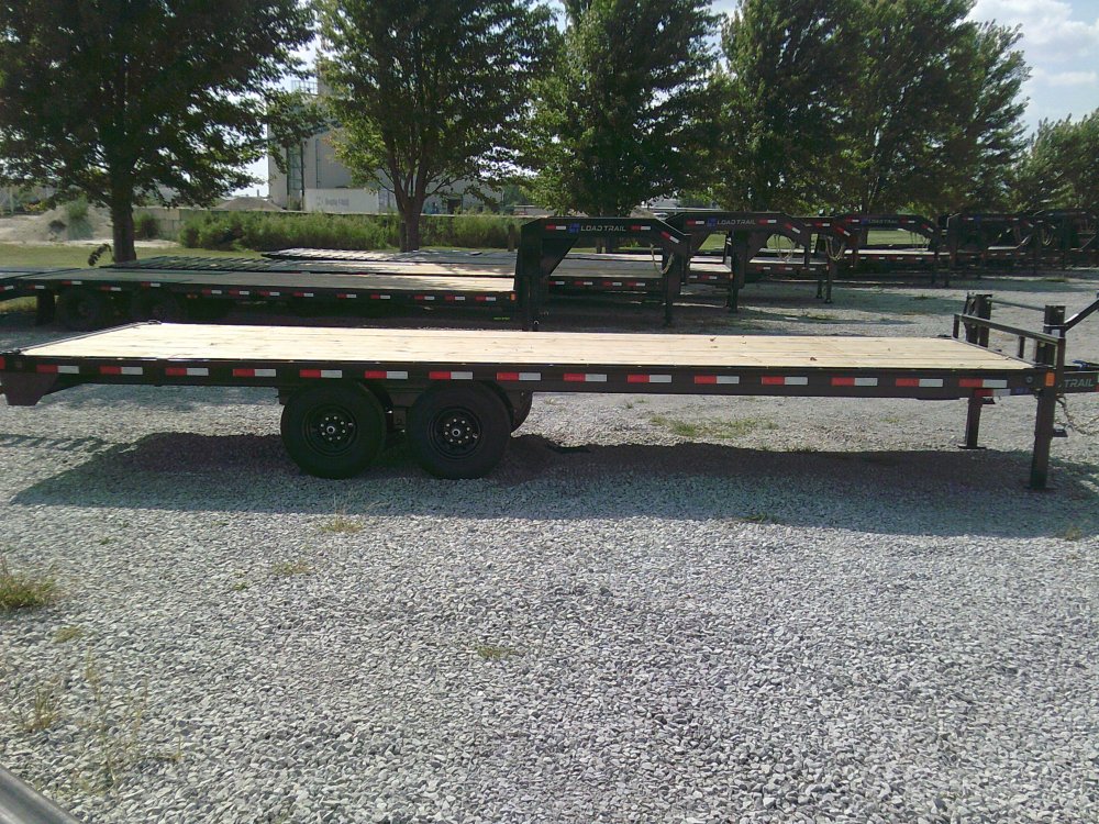 102" X 24' Deck Over Pintle Hook Trailer 14K