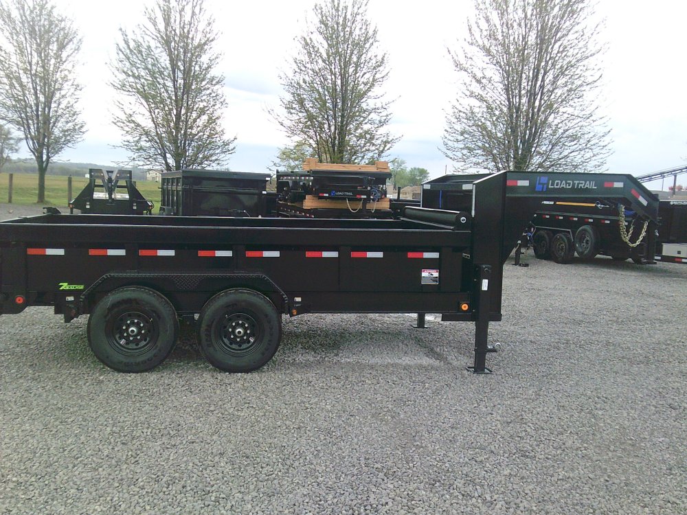 83" x 14' Tandem Axle Gooseneck Low-Pro Dump