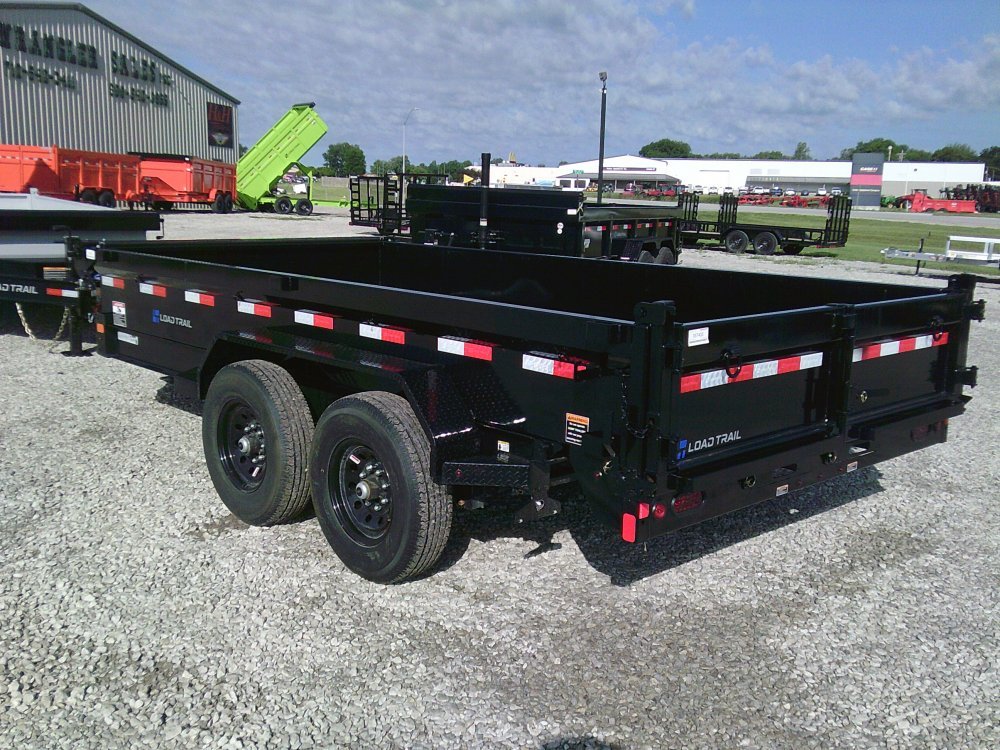 83" x 14' Tandem Axle Dump (6" Channel Frame)