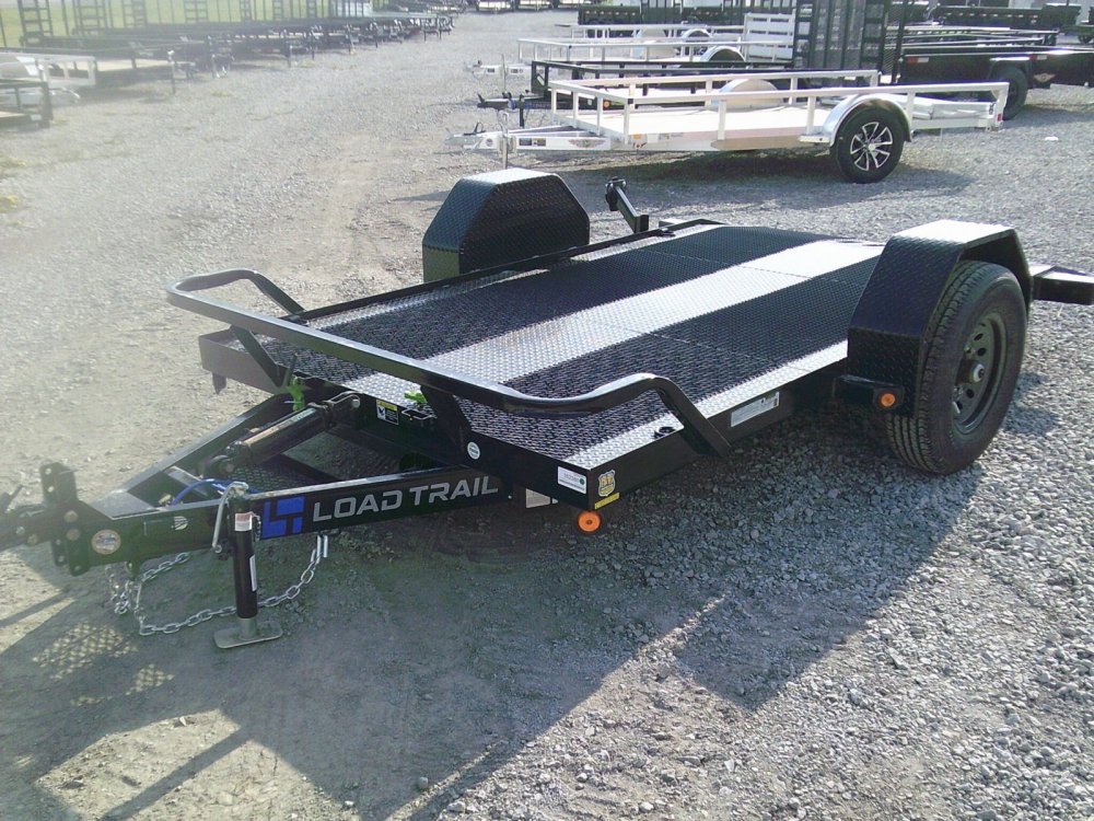 77" X 12' Single Axle Scissor Hauler Trailer -7K