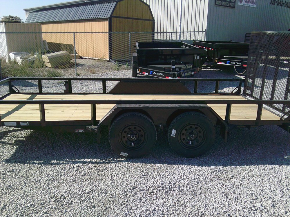 83" X 18' Tandem Axle Utility Trailer 7K