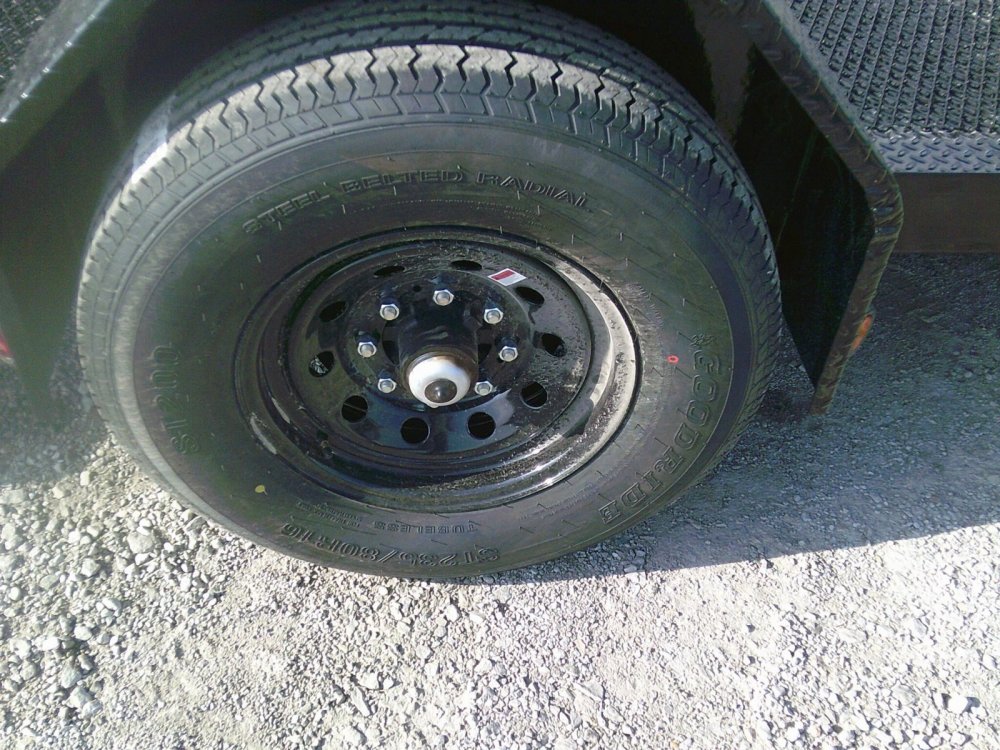 77" X 12' Single Axle Scissor Hauler Trailer -7K