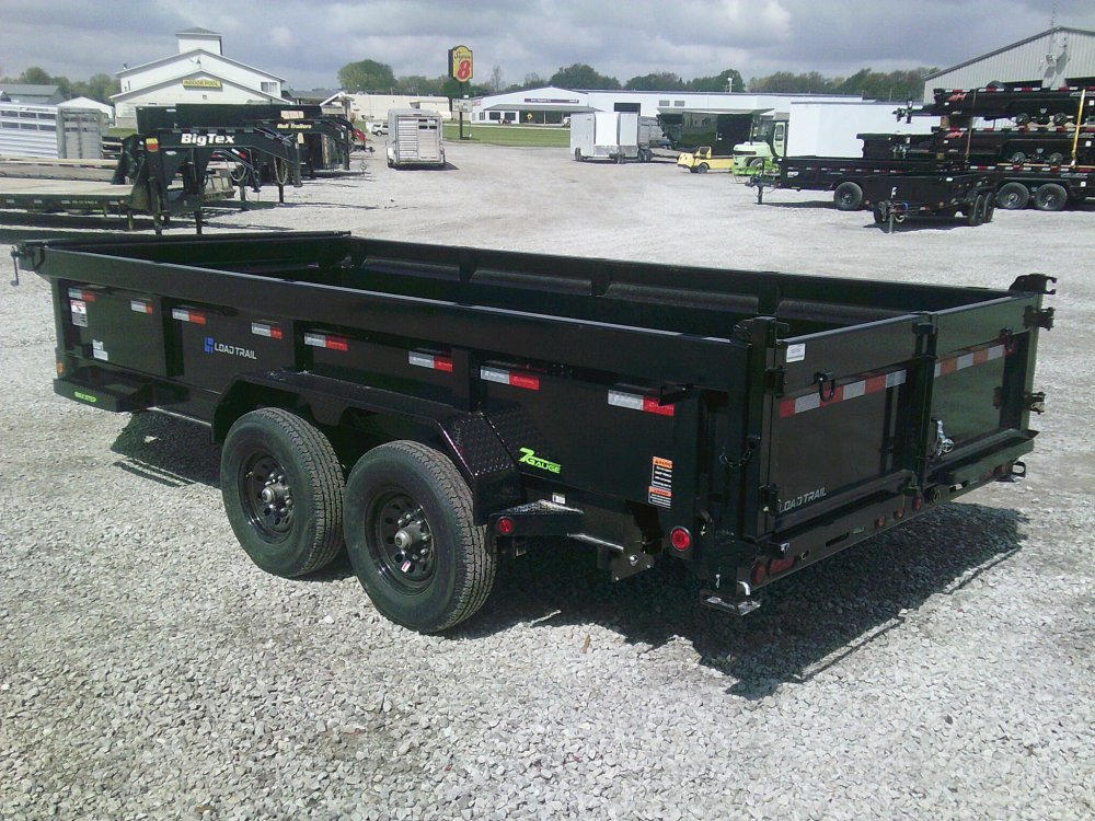 83" X 16' Tandem Axle Dump Trailer 14K