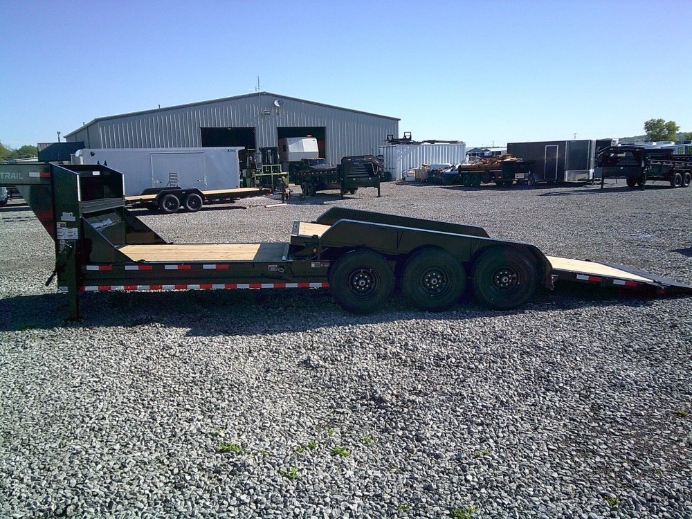 83" X 24' Tilt-N-Go Gooseneck Triple Axle Tilt Deck