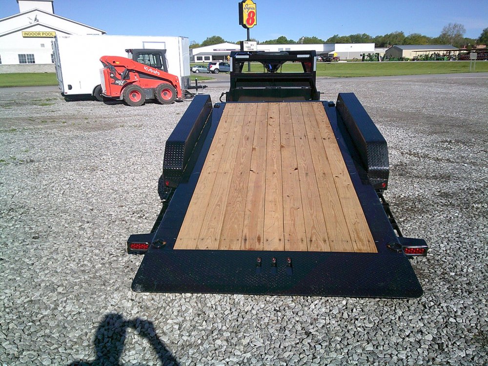 83" X 24' Tilt-N-Go Gooseneck Triple Axle Tilt Deck