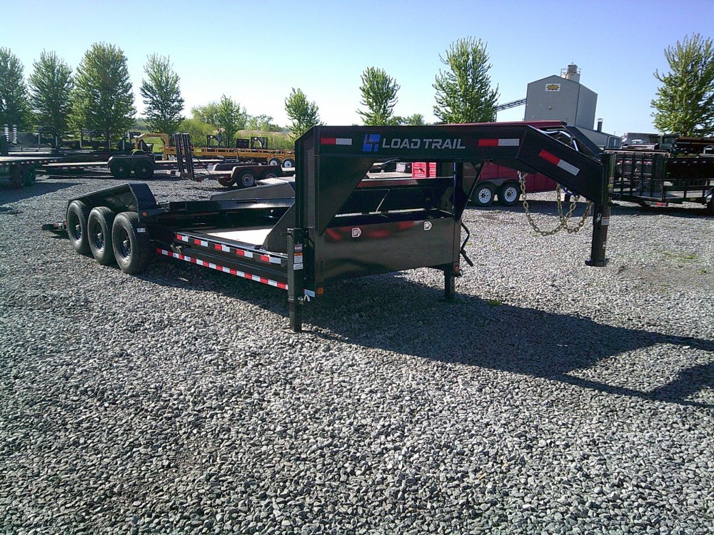83" X 24' Tilt-N-Go Gooseneck Triple Axle Tilt Deck