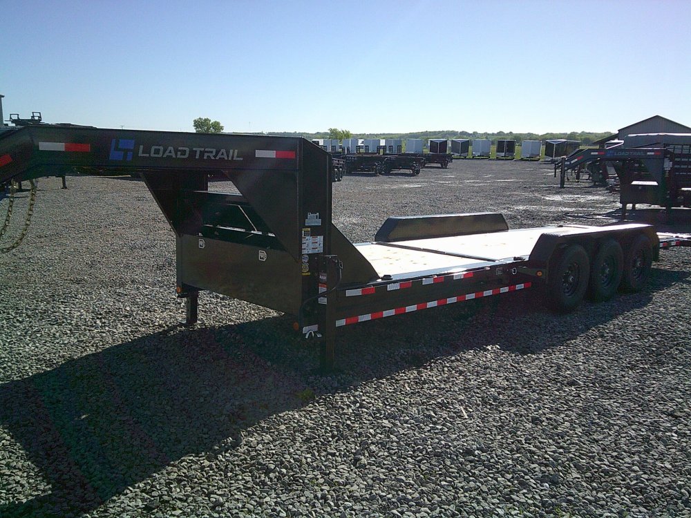 83" X 24' Tilt-N-Go Gooseneck Triple Axle Tilt Deck