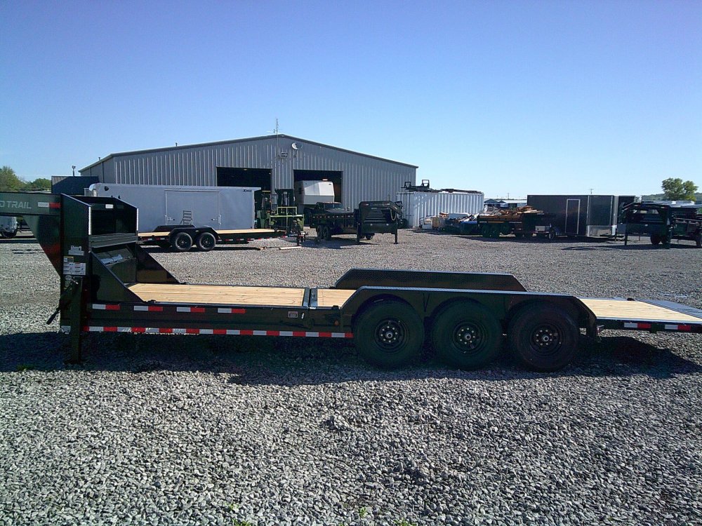 83" X 24' Tilt-N-Go Gooseneck Triple Axle Tilt Deck