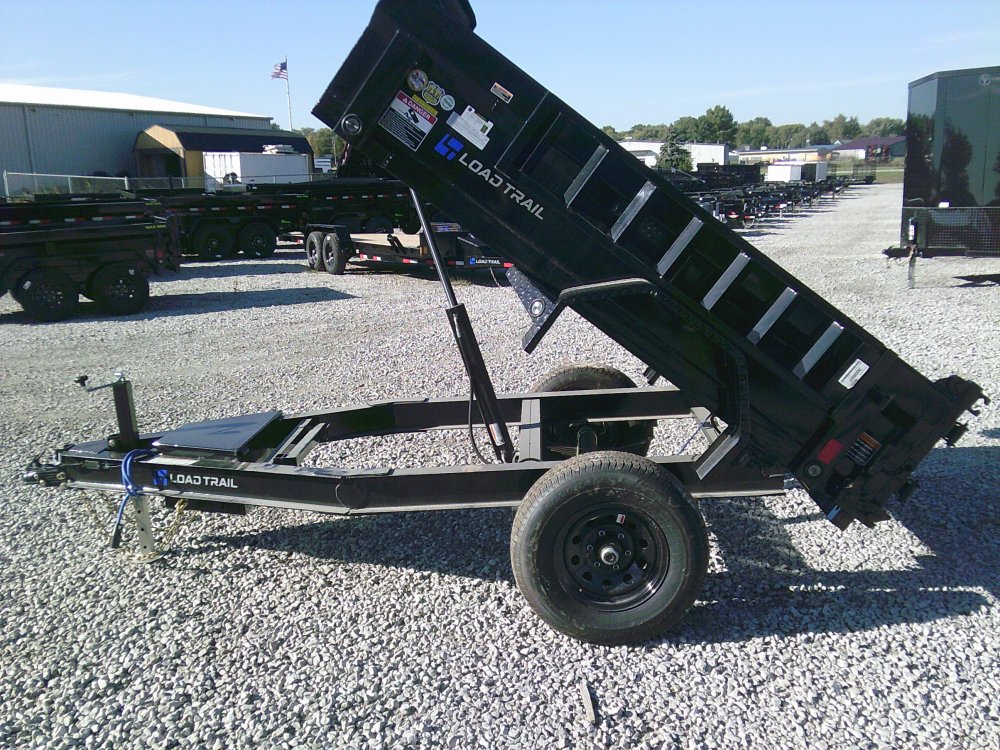 60" x 08' Single Axle Dump