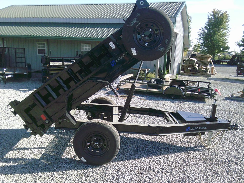 60" x 08' Single Axle Dump