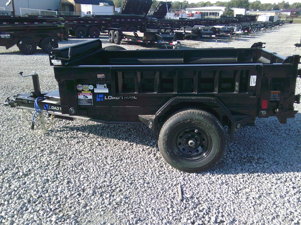 60" x 08' Single Axle Dump