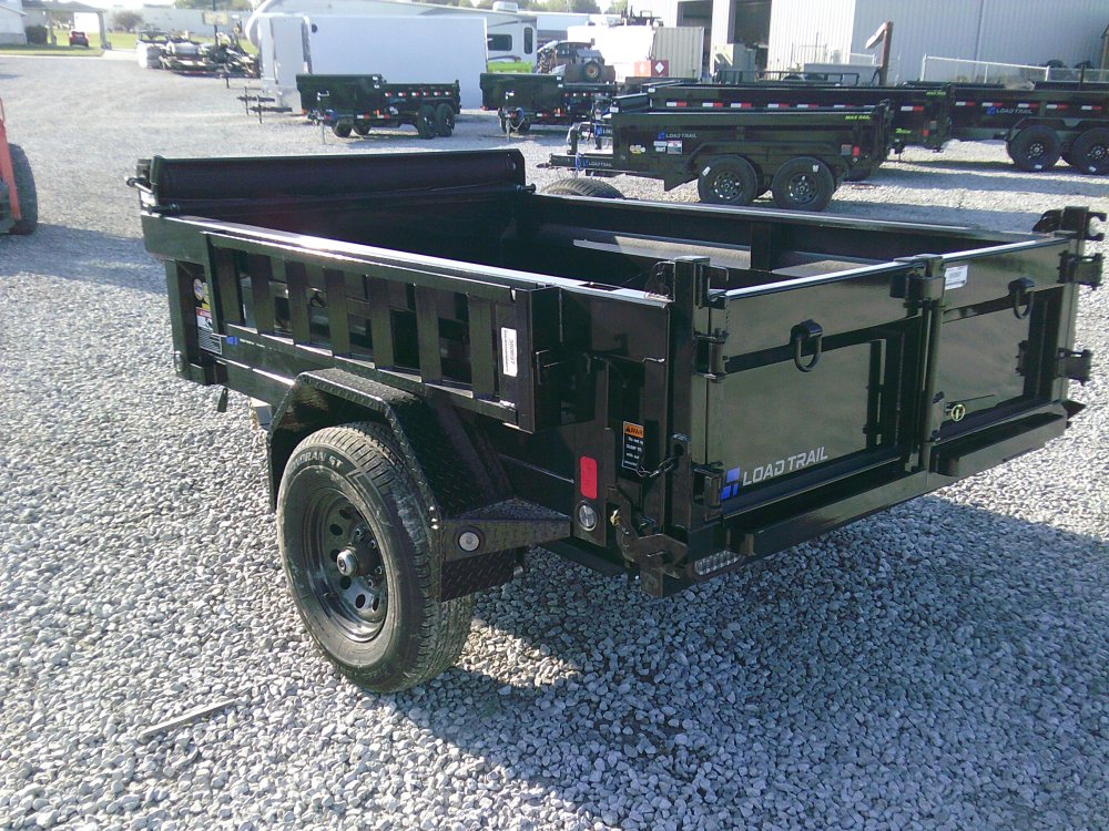 60" x 08' Single Axle Dump