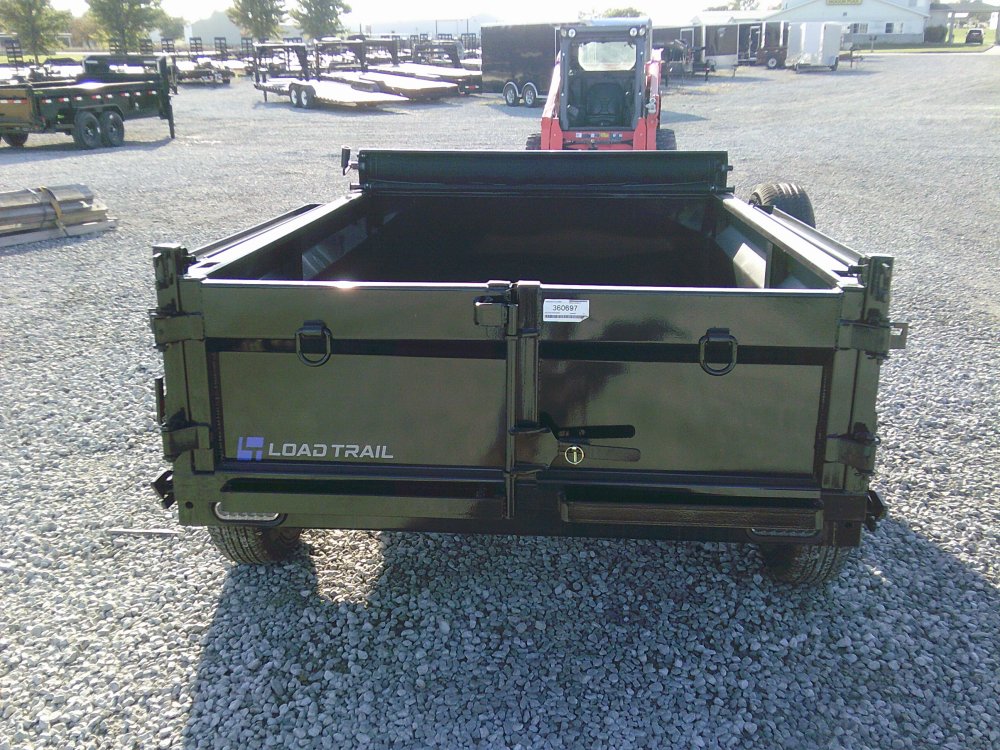 60" x 08' Single Axle Dump