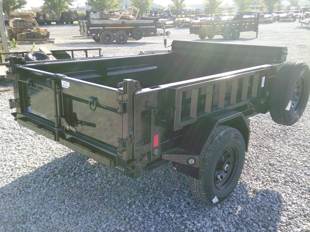 60" x 08' Single Axle Dump