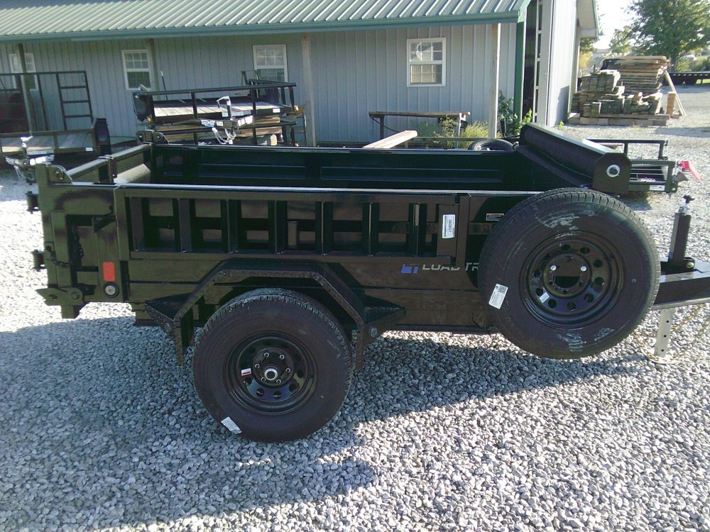 60" x 08' Single Axle Dump