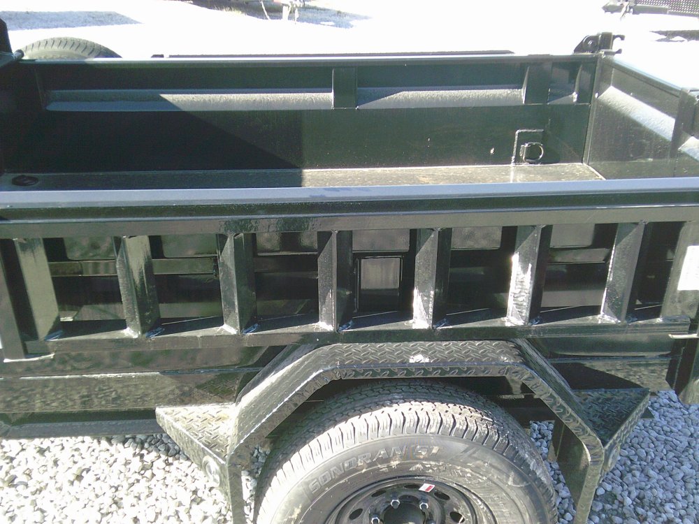 60" x 08' Single Axle Dump