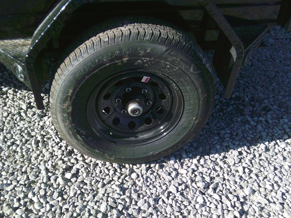 60" x 08' Single Axle Dump