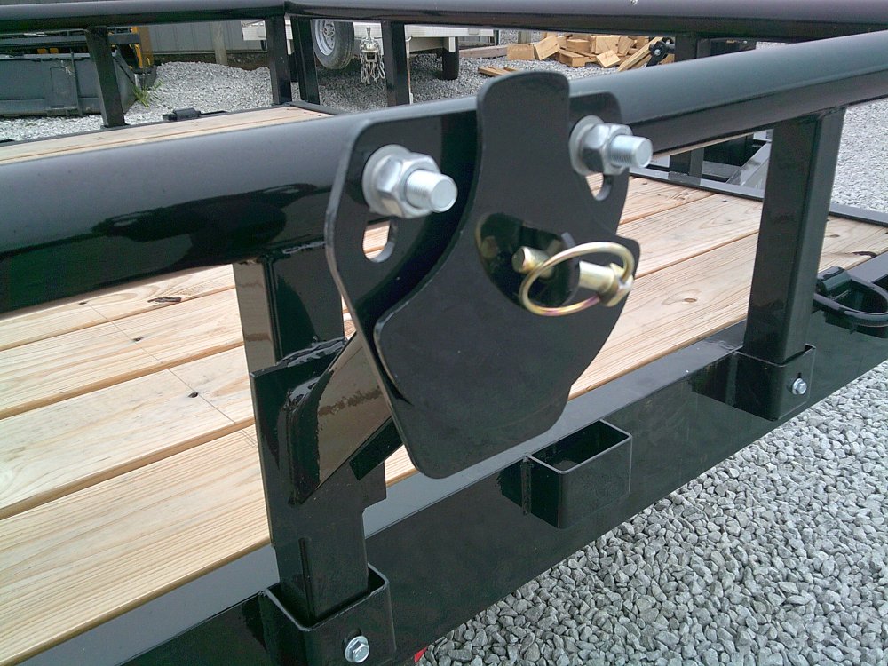 83" x 22' Tandem Carhauler w/Side Rails