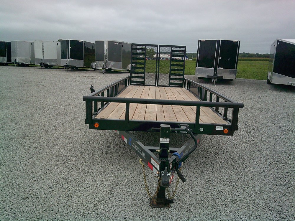 83" x 22' Tandem Carhauler w/Side Rails