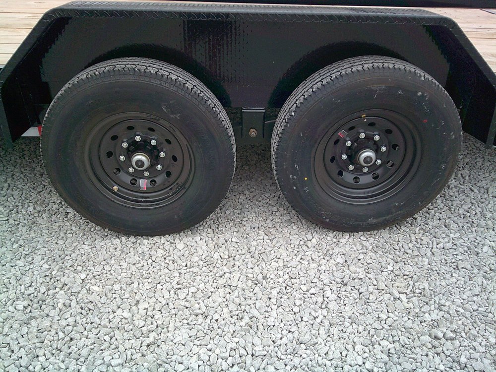 83" x 22' Tandem Carhauler w/Side Rails