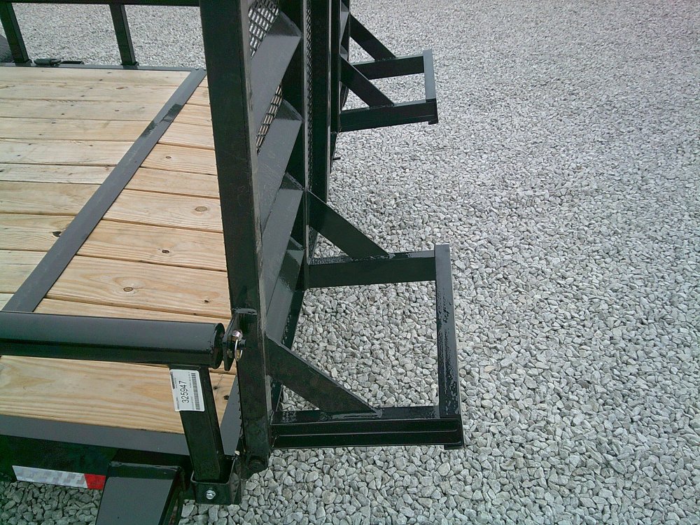 83" x 22' Tandem Carhauler w/Side Rails