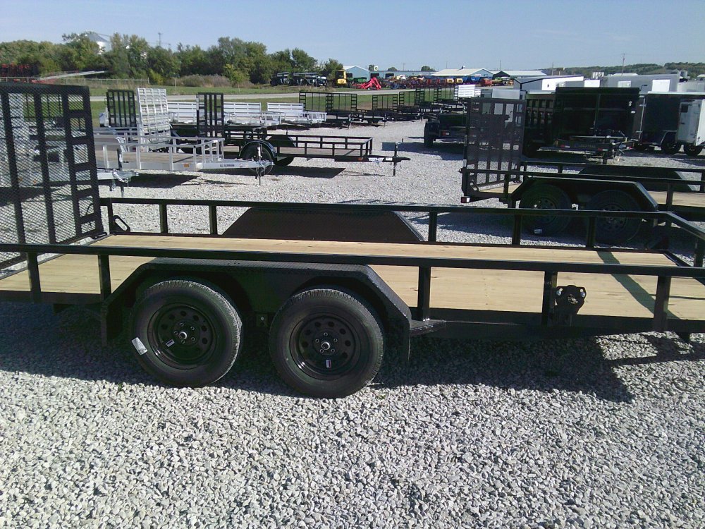 83" X 16" Tandem Axle Utility Trailer 7K