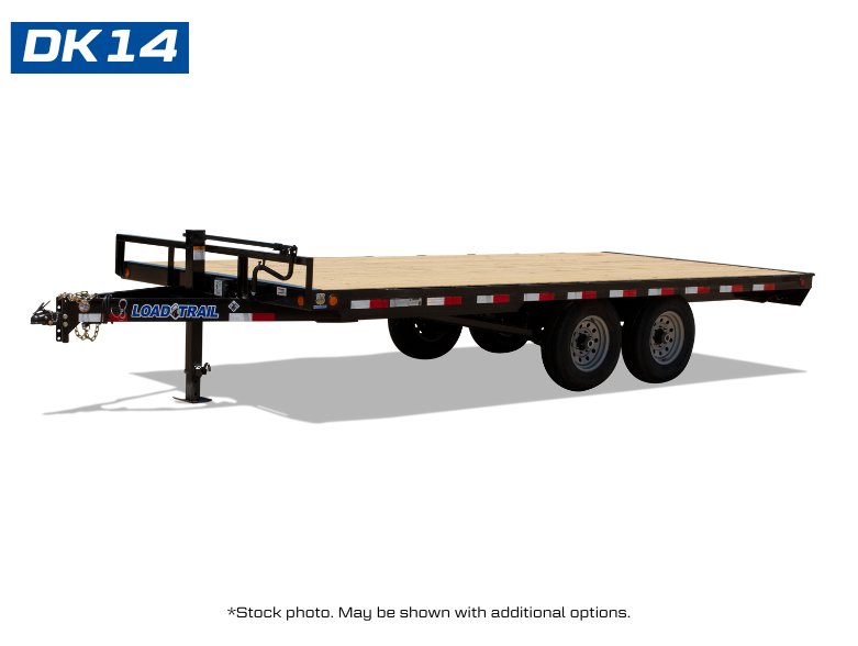 102" X 20' Deck Over Pintle Hook Trailer 14K