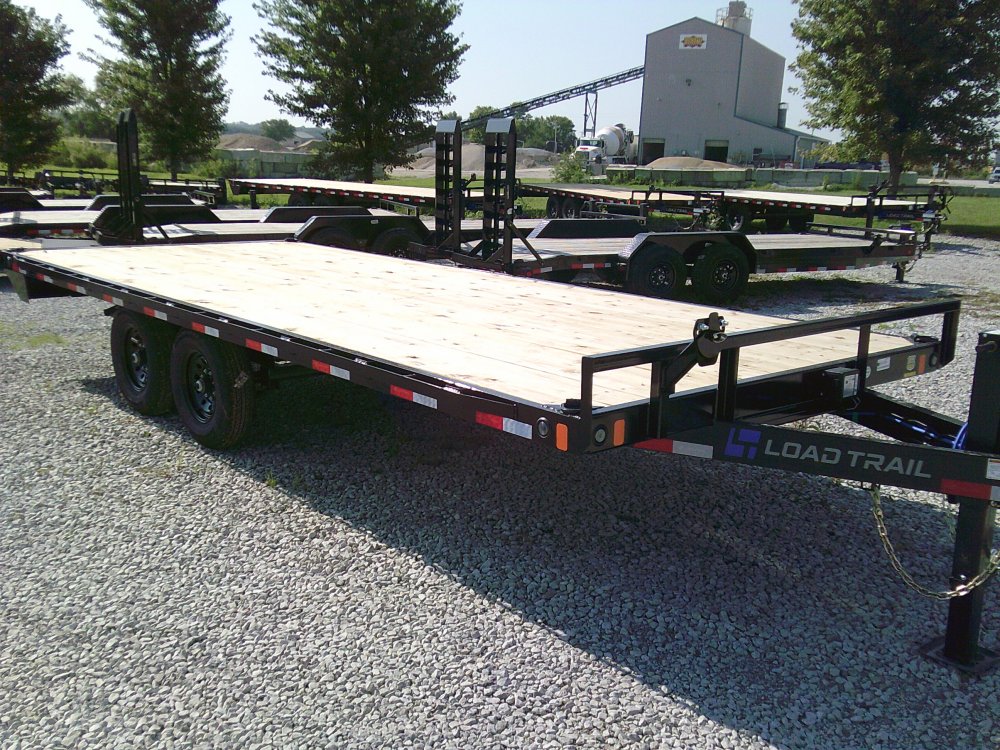 102" X 20' Deck Over Pintle Hook Trailer 14K