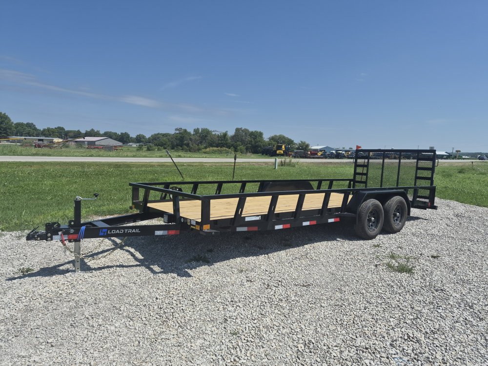 83" x 20' Tandem Axle Utility (3" x 4" Angle Frame) -9990K