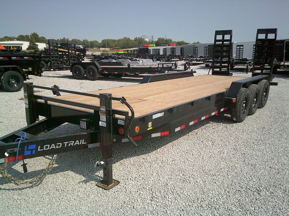 83" X 24' Triple Axle Equipment Trailer 21K
