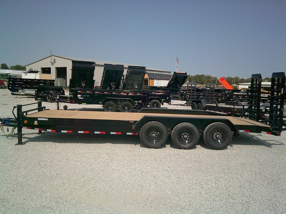 83" X 24' Triple Axle Equipment Trailer 21K