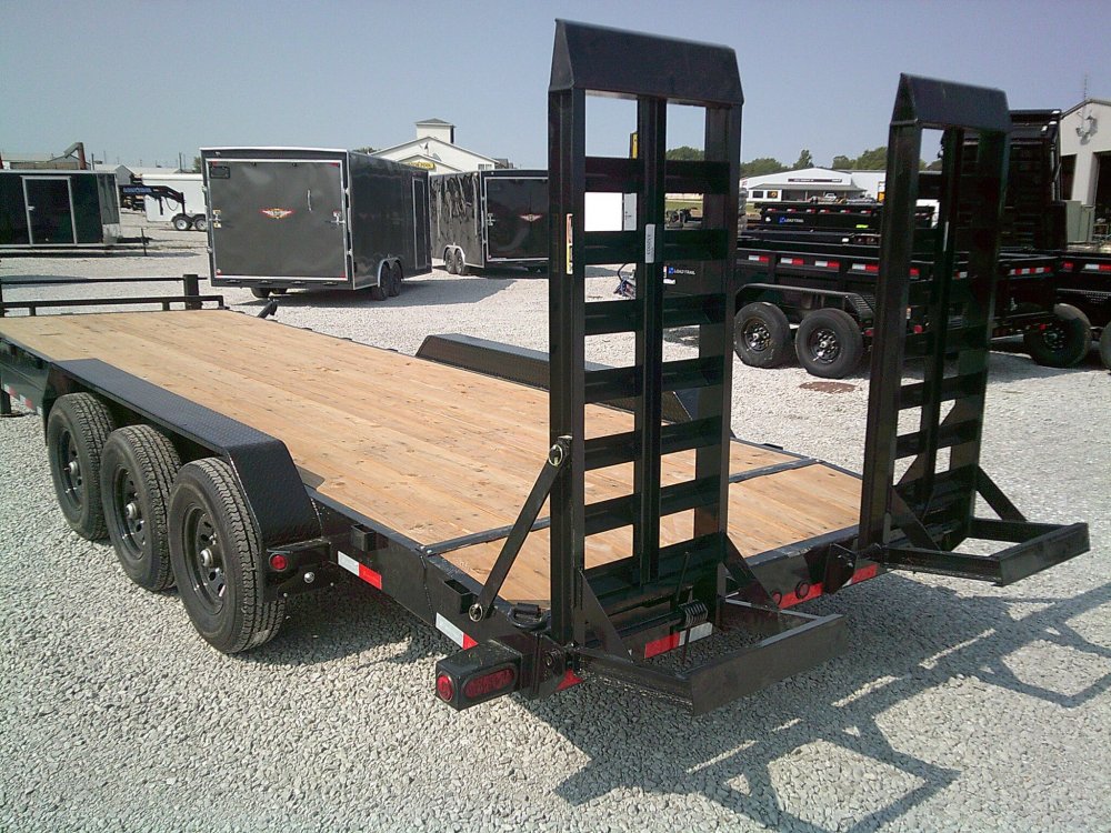 83" X 24' Triple Axle Equipment Trailer 21K