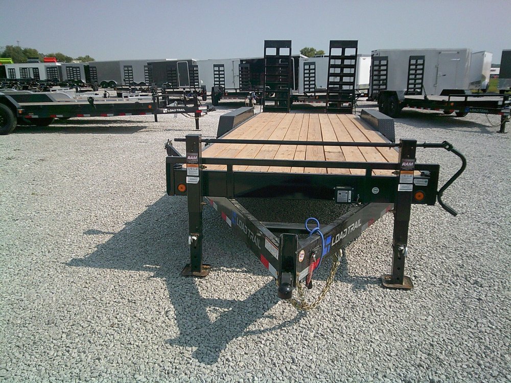 83" X 24' Triple Axle Equipment Trailer 21K