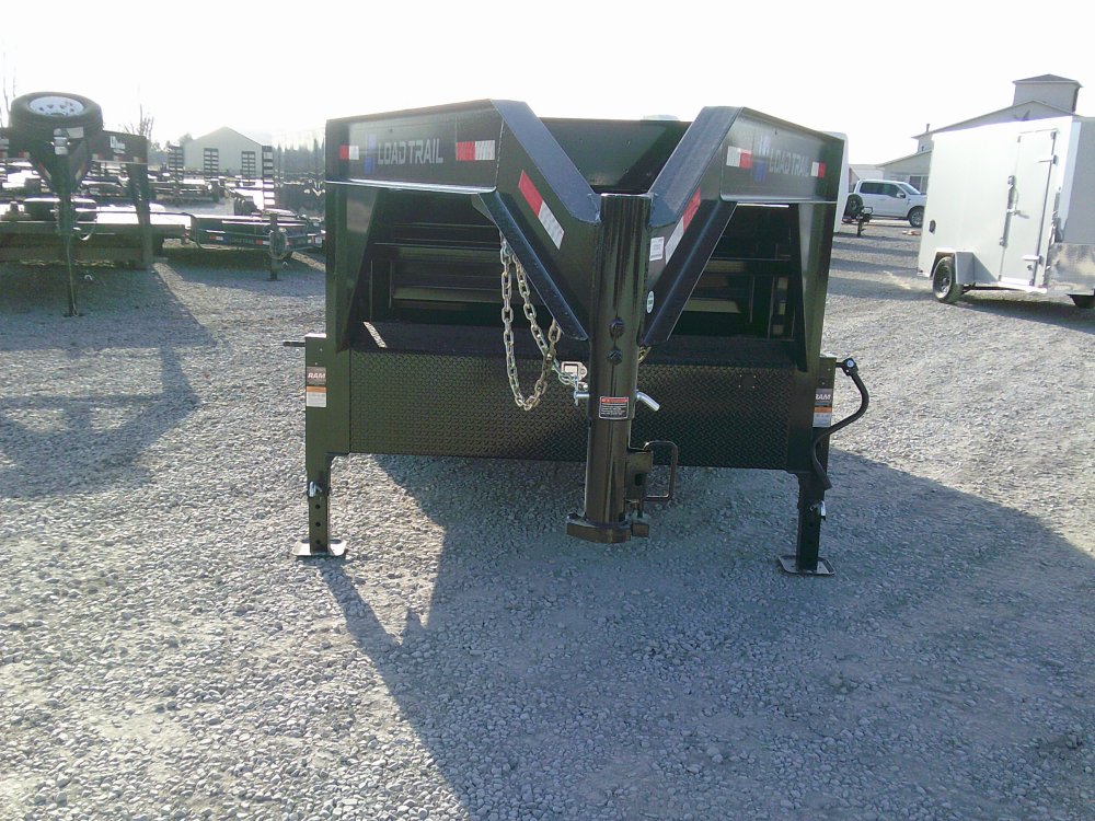 83" x 14' Tandem Axle Gooseneck Low-Pro Dump