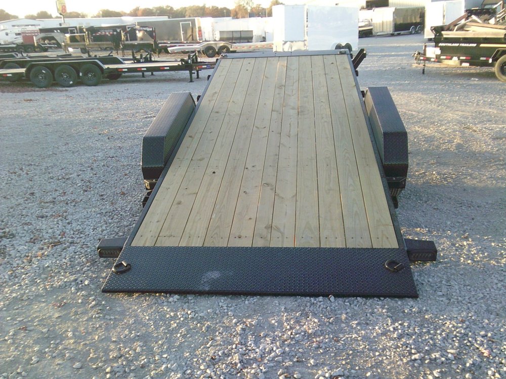 83" x 20' Tandem Axle Rapid Loader Tilt Deck