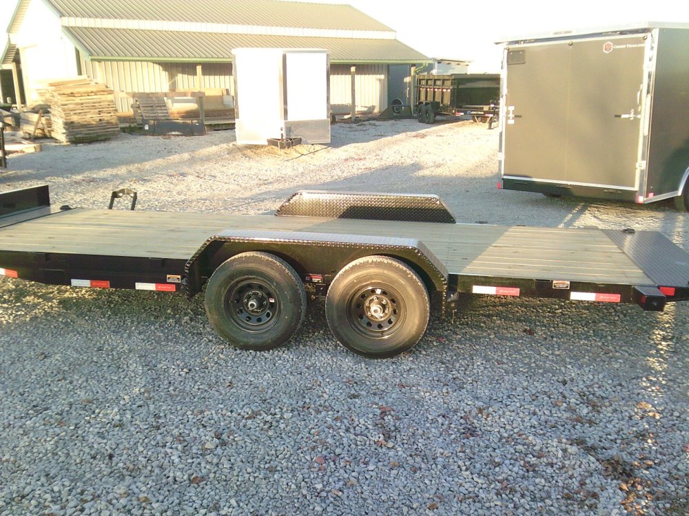 83" x 20' Tandem Axle Rapid Loader Tilt Deck