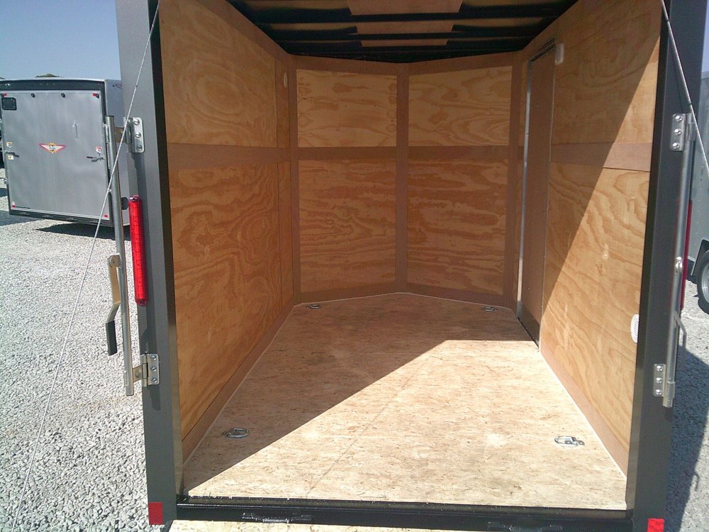 6X10 Enclosed Cross Trailer 2990K