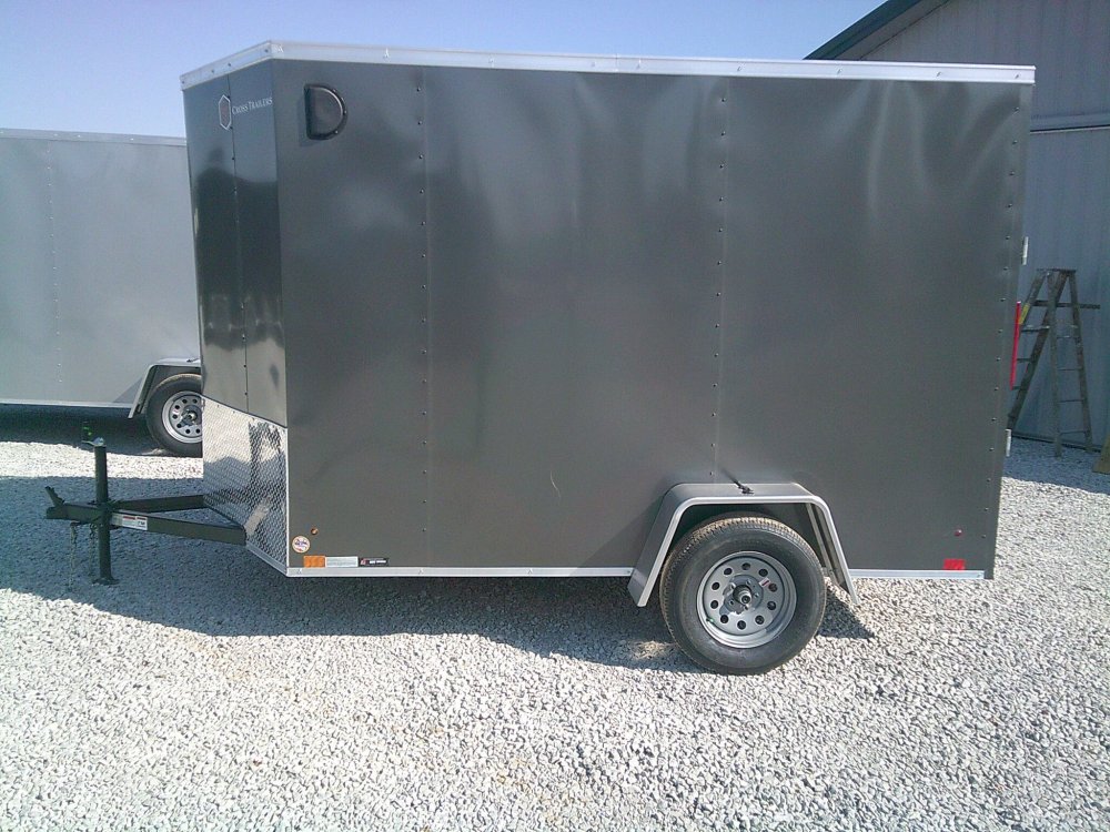 6X10 Enclosed Cross Trailer 2990K