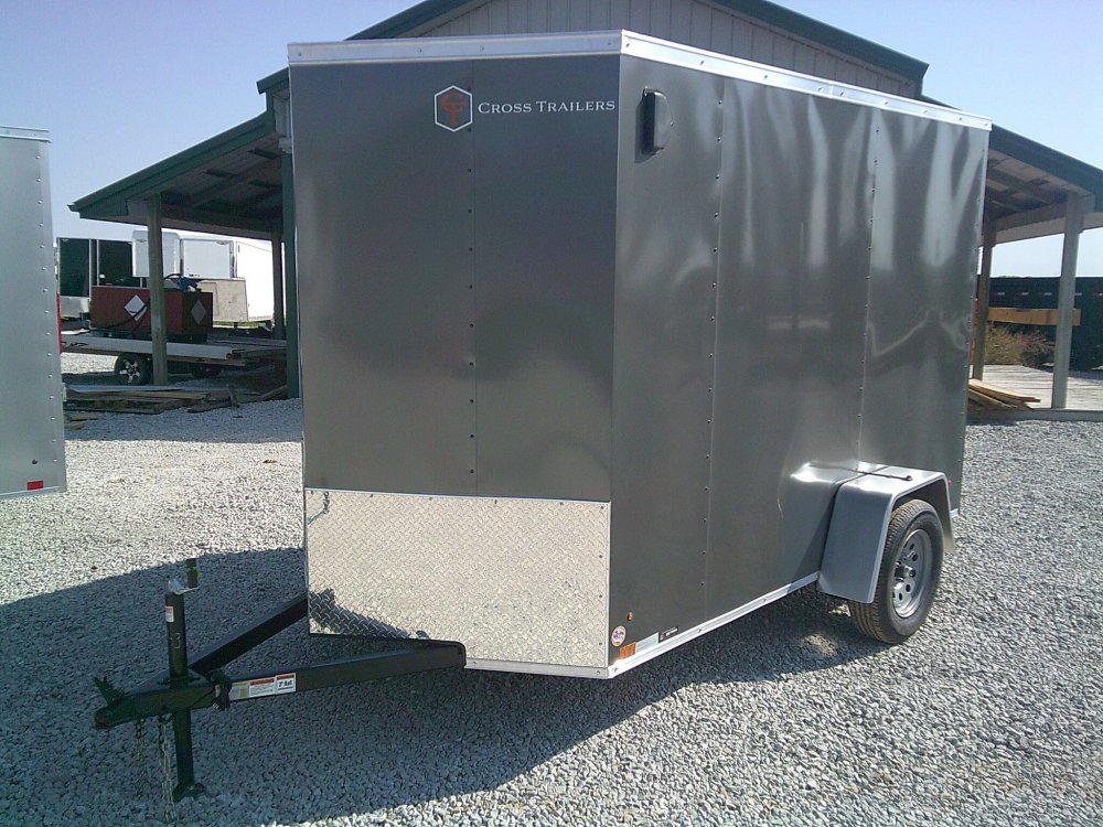 6X10 Enclosed Cross Trailer 2990K