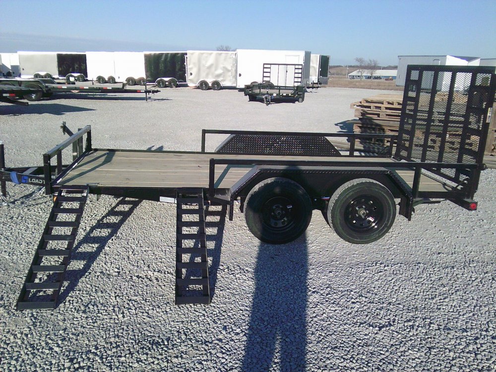83" X 14' Tandem Axle Utility Trailer 7K