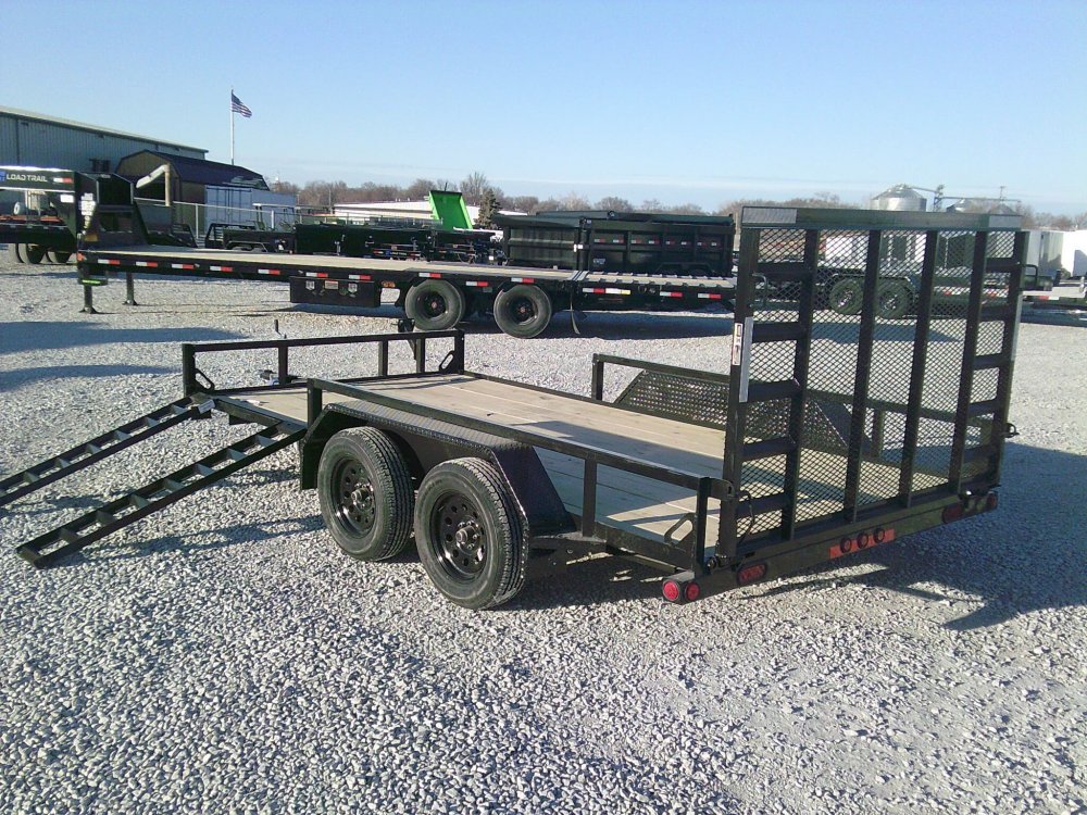 83" X 14' Tandem Axle Utility Trailer 7K