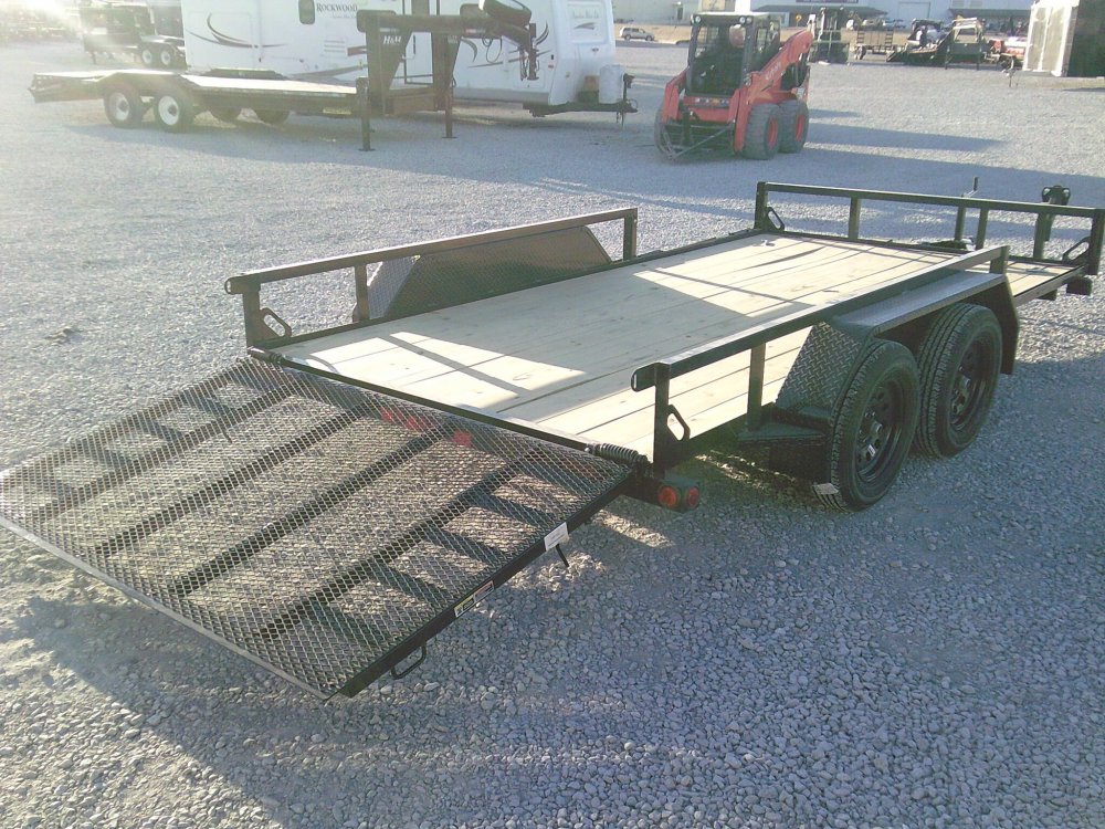83" X 14' Tandem Axle Utility Trailer 7K