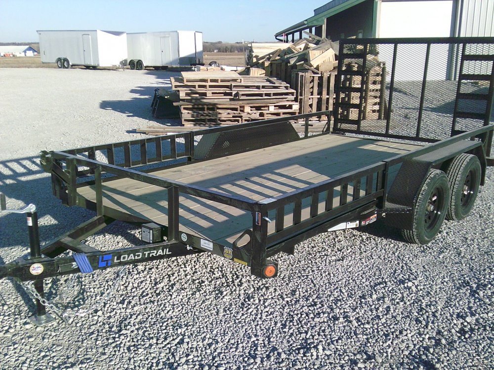 83" X 14' Tandem Axle Utility Trailer 7K