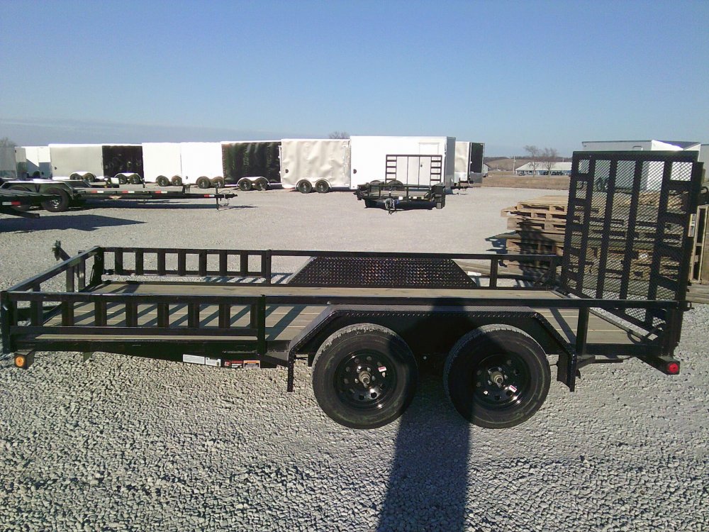 83" X 14' Tandem Axle Utility Trailer 7K