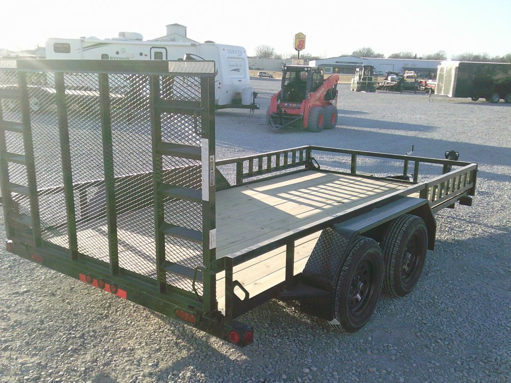 83" X 14' Tandem Axle Utility Trailer 7K