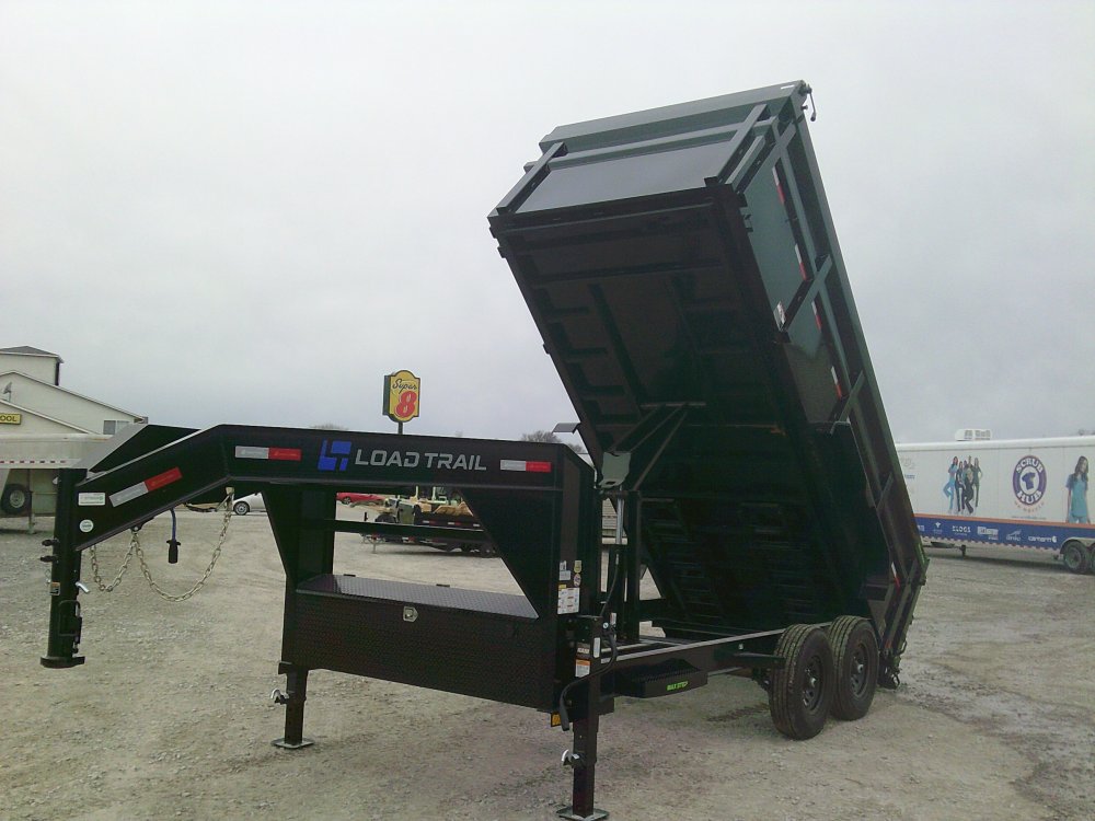 83" x 16' Tandem Axle Gooseneck Low-Pro Dump