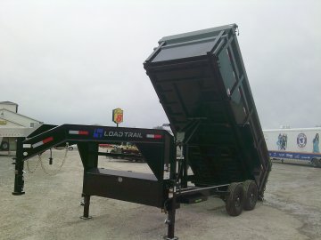 83" x 16' Tandem Axle Gooseneck Low-Pro Dump