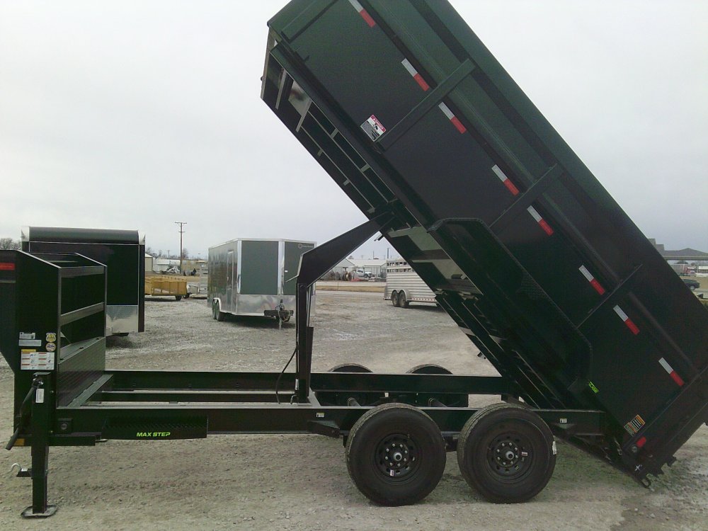 83" x 16' Tandem Axle Gooseneck Low-Pro Dump