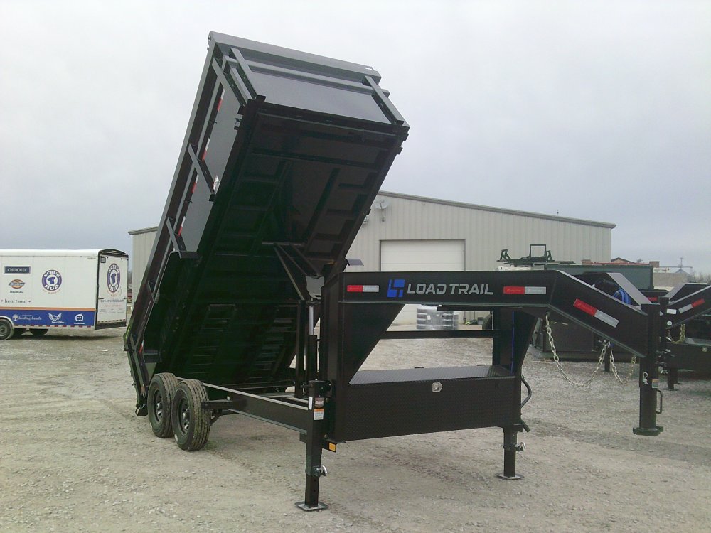 83" x 16' Tandem Axle Gooseneck Low-Pro Dump