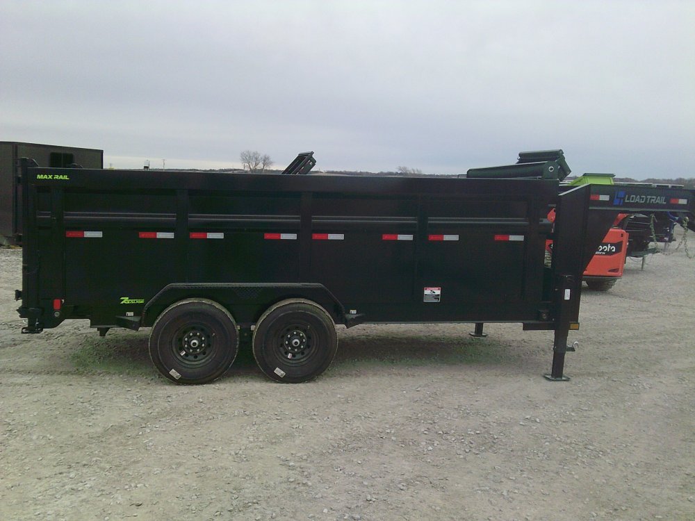 83" x 16' Tandem Axle Gooseneck Low-Pro Dump